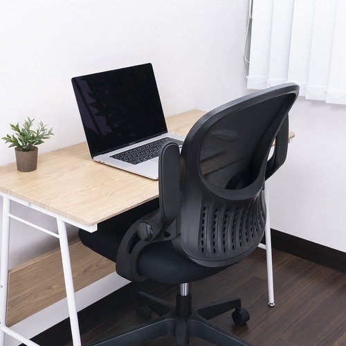 ナカバヤシ レザー&メッシュチェア