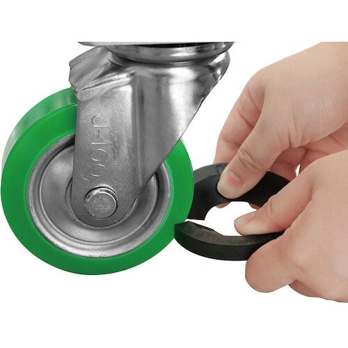 シシク ストッパーゴム(磁石入り) Mサイズ グレ