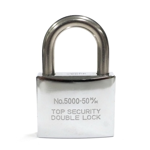 ガード ステンレスシャックル南京錠 50mm NO