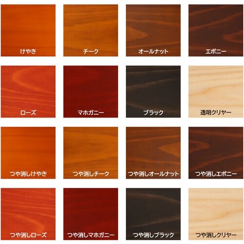 和信ペイント 水性ウレタンニス 透明クリヤー 3