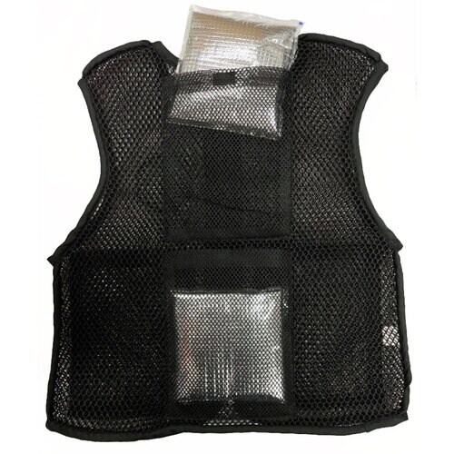 ミズケイ ポケット付きハニカムメッシュベスト「快風