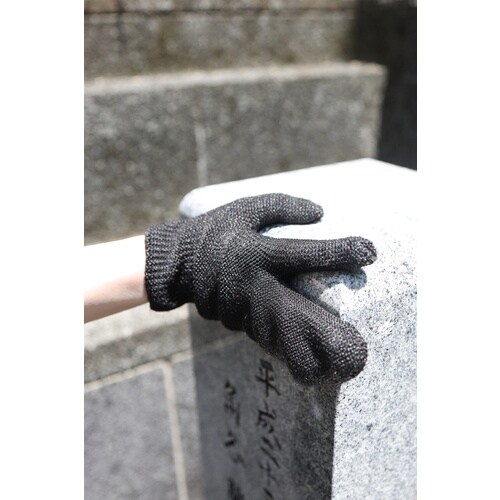 サンベルム 手袋たわし ブラック