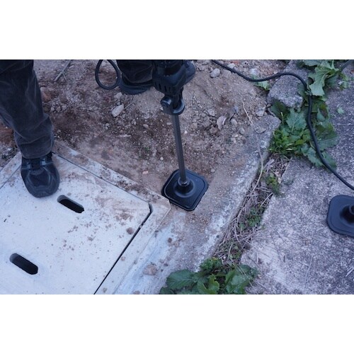 モクバ印 四角ランマ 六角17H×150×500