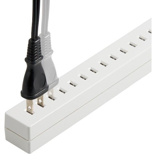 YAZAWA 差し込みフリータップベーシックホワイ