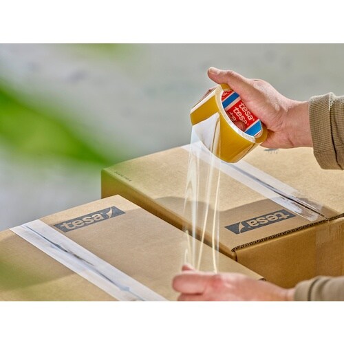 tesa PLA基材 梱包テープ(バイオマス由来)