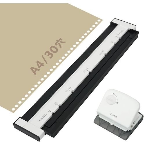 カール 多穴パンチ ゲージパンチ ブラック