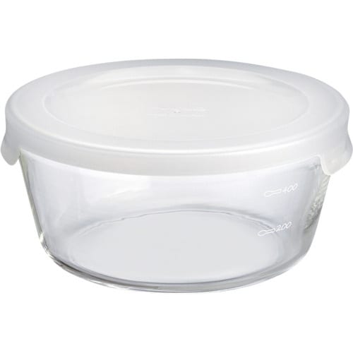 HARIO 耐熱ガラス製保存容器丸3個セット