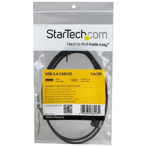 StarTech USB 2.0ケーブル/1m/T