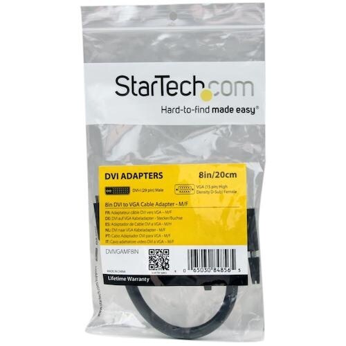 StarTech ディスプレイ変換ケーブル/DVI