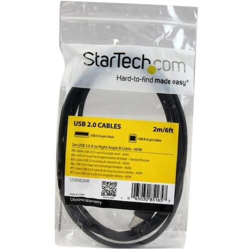 StarTech USB 2.0ケーブル/2m/T