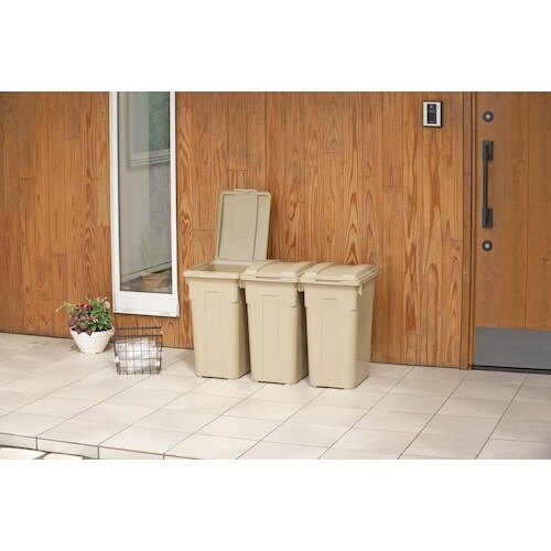 TONBO 連結カラー分別ペール45 カーキベージ