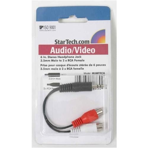 StarTech オーディオケーブル/15cm/3
