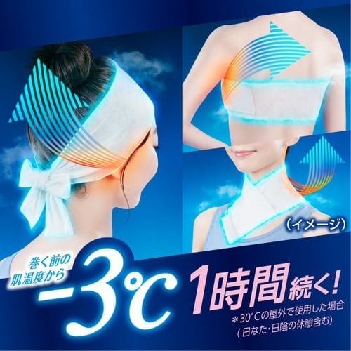 Kao ビオレ 冷バンド 無香性 3本入