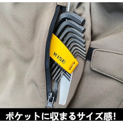 WISE ボールポイント 黒染め9本セット(ショー