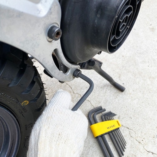 WISE 六角レンチ 黒染め7本セット(セミロング