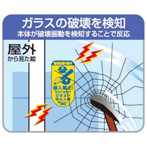 ノムラテック どろぼーセンサー1 1P