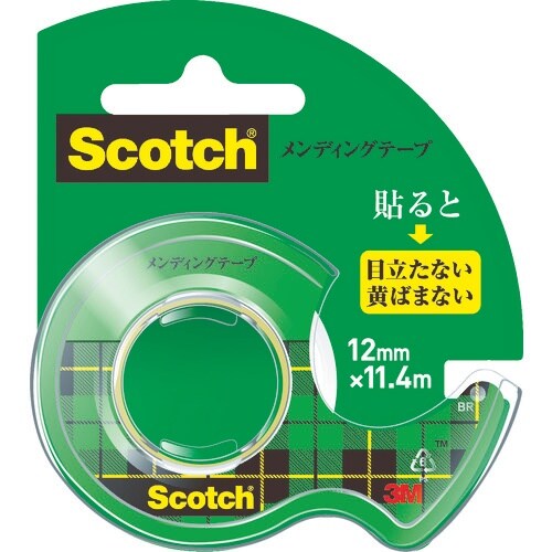 3M 事務用テープ メンディングテープ 12mm×