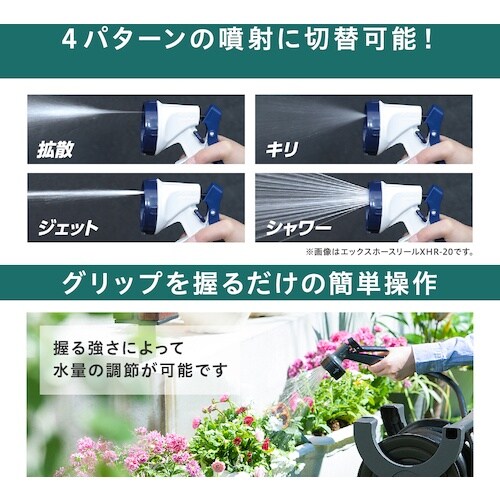 IRIS 297462 エックスホースリール20M