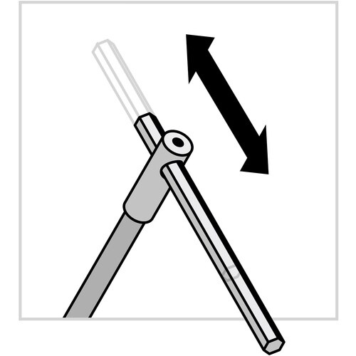 PBスイスツールズ スライド式六角棒レンチ 5本セ