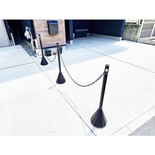 ミツギロン スマートチェーンポール ダークブラウン