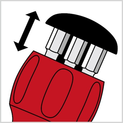 PBスイスツールズ ビット差替ドライバー スタビー