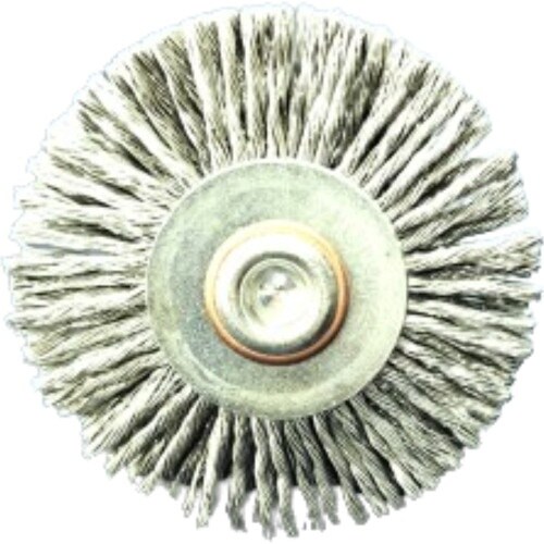 高島産業 軸付ホイールブラシ 電動工具用ホイール型