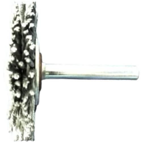 高島産業 軸付ホイールブラシ 電動工具用ホイール型