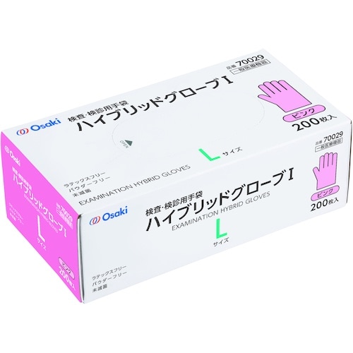 オオサキメディカル ハイブリッドグローブI L ピ