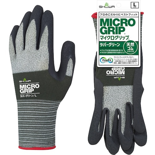 SHOWA 天然ゴム背抜き手袋 NO344 マイク