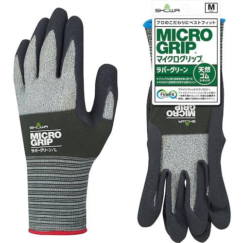 SHOWA 天然ゴム背抜き手袋 NO344 マイク