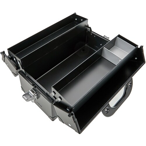 TRUSCO 両開きツールボックス 二段式 つや消