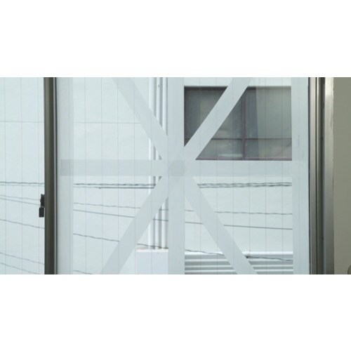 アサヒペン ガラス飛散抑止防災テープ 50MMX2