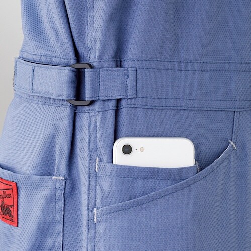 AUTO−BI つなぎ服−101ブルー−llサイズ