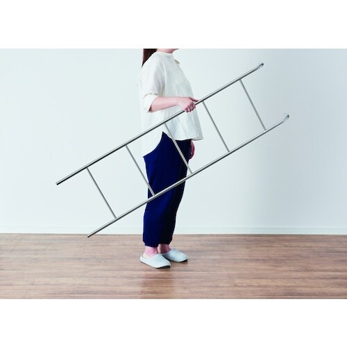 TENMA ポーリッシュ インテリア物干し ラダー