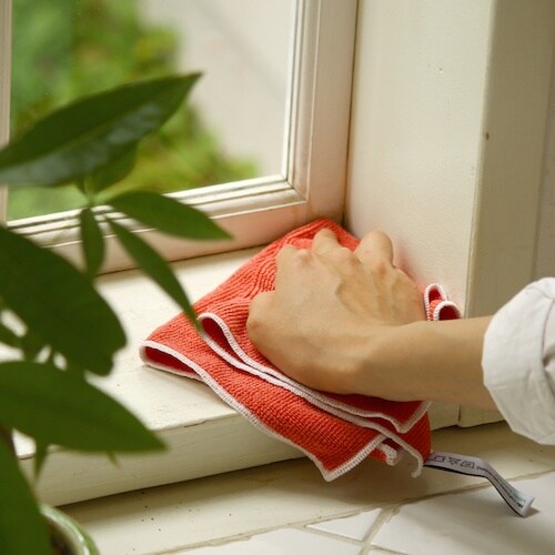 MQ・Duotex ニットクロス レッド