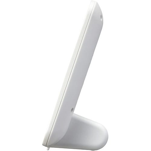 シチズン 高精度 温湿度計 電波時計機能付き 白