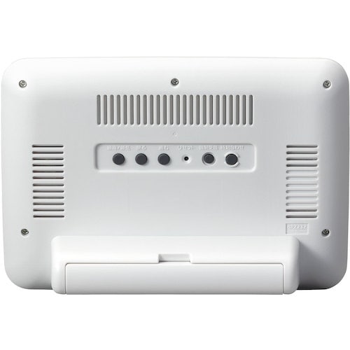 シチズン 高精度 温湿度計 電波時計機能付き 白