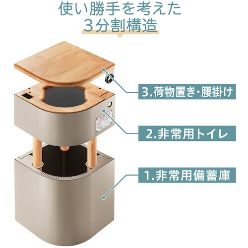 KING JIM エレベ−タ−用防災チェア−