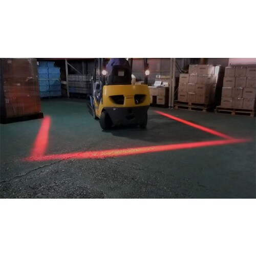 青木製作所 フォークリフト向け LEDラインライト