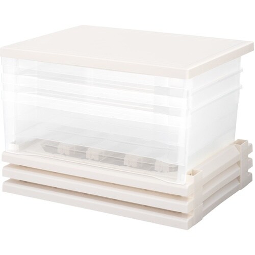 TENMA ストッカーワイド組立式 4段