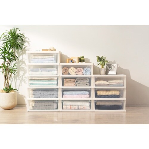 TENMA ストッカーワイド組立式 4段