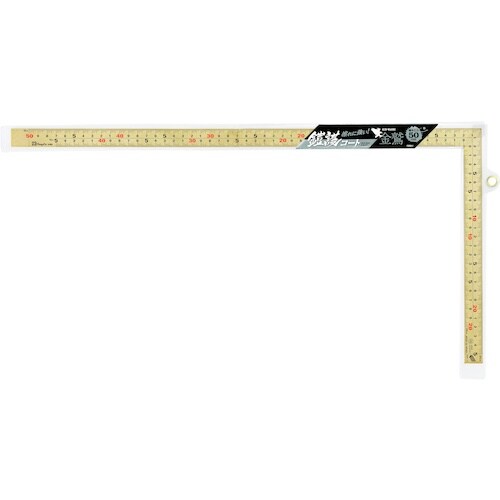 SK 金曲尺 30cm 快段目盛 薄手広巾