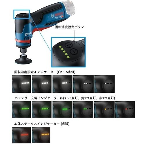 ボッシュ コードレスミニサンダー