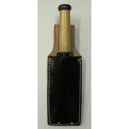 コヅチ 黒床皮ノミケース 1寸4分 追入用