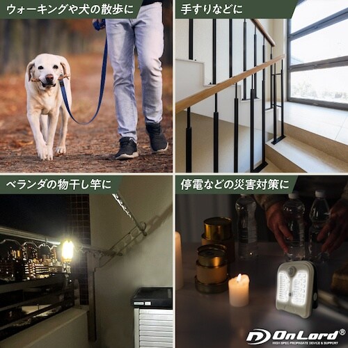 OnSquare ソーラー充電式クリップ型センサー