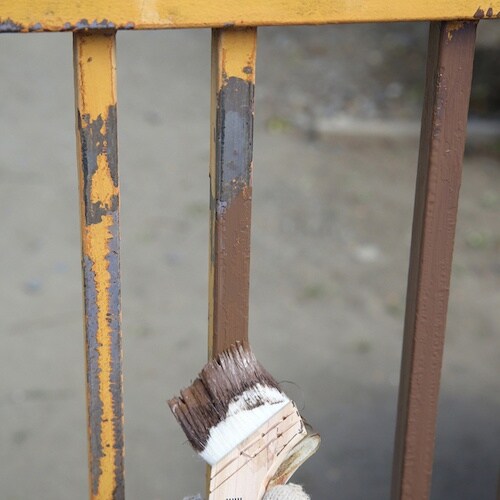 アトムペイント 水性さび止・鉄部用 200ML イ