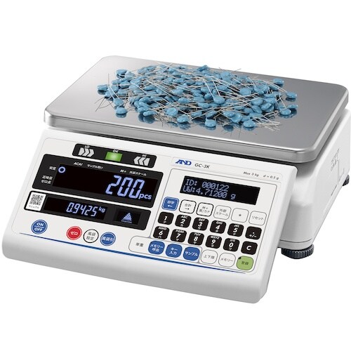 A&D 個数計 GC−30K ひょう量30kg×計