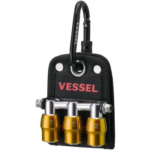 VESSEL クイックキャッチャー3連ホルダー黄