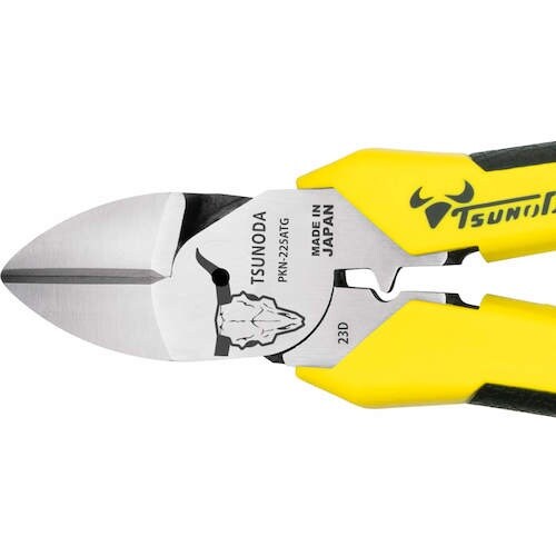 TTC パワー硬線ニッパー225mm(圧着機能付)