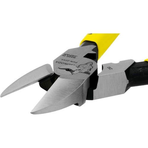 TTC 電工パワー薄刃ニッパー225mm(圧着機能